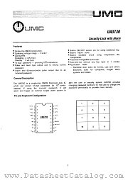 UA3730 datasheet pdf UMC