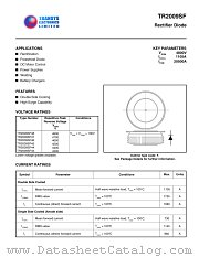 TR2009SF datasheet pdf TRSYS