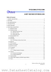 W921E880 datasheet pdf Winbond Electronics