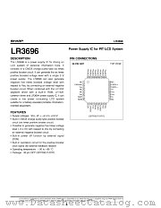 LR3696 datasheet pdf SHARP