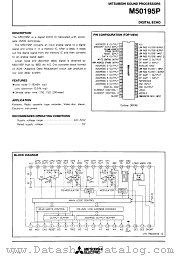 M50195P datasheet pdf Mitsubishi Electric Corporation