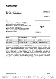 MGP3006 datasheet pdf Siemens