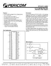 PI74AVC!6820 datasheet pdf Pericom Technology