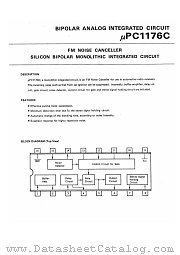 UPC1176C datasheet pdf NEC