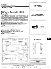 MC44802A datasheet pdf Motorola