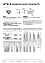 H354LAI-XXXX datasheet pdf TOKO