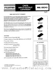 MBL82C43 datasheet pdf Fujitsu Microelectronics
