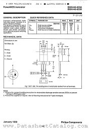 BUK445-600A datasheet pdf Philips