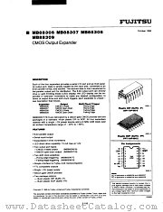 MB8830X datasheet pdf Fujitsu Microelectronics