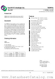 SM89516 datasheet pdf SyncMOS