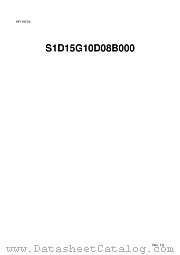 S1D15G10D08B000 datasheet pdf Epson Company