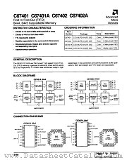 67401AN datasheet pdf Advanced Micro Devices