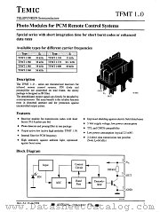 TFMT1380 datasheet pdf Vishay