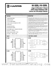 HI3-509L datasheet pdf Harris Semiconductor