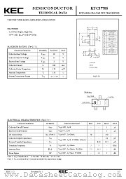 KTC3881 datasheet pdf Korea Electronics (KEC)