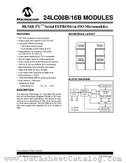 24LC16B-MT datasheet pdf Microchip