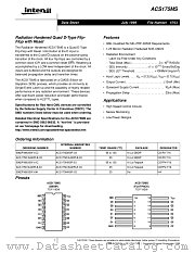 ACS175D datasheet pdf Intersil