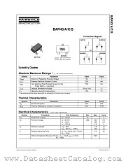 BAR43A datasheet pdf Fairchild Semiconductor