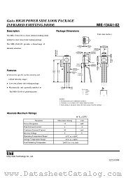 MIE-134A1-02 datasheet pdf Unity Opto Technology