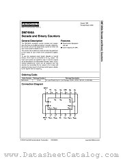 7490 datasheet pdf Fairchild Semiconductor