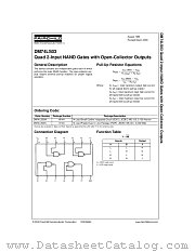 DM74LS03N datasheet pdf Fairchild Semiconductor