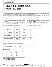 BA6208F datasheet pdf ROHM