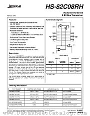 HS1-82C08RH datasheet pdf Intersil