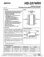 HS-3374RH datasheet pdf Intersil