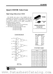 SL4019B datasheet pdf System Logic Semiconductor
