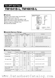TM1661B-L datasheet pdf Sanken