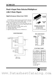 SL74HC253 datasheet pdf System Logic Semiconductor