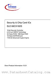 SLE66CX160S-T85-M6 datasheet pdf Infineon