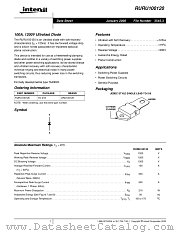 RURU100120 datasheet pdf Intersil