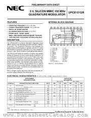 UPC8101 datasheet pdf NEC