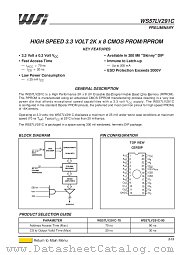WS57LV291C-90 datasheet pdf ST Microelectronics