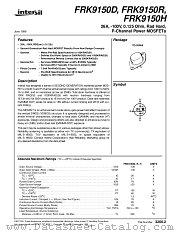 FRK9150R datasheet pdf Intersil