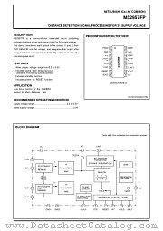 M52957 datasheet pdf Mitsubishi Electric Corporation