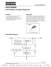 KA378R06 datasheet pdf Fairchild Semiconductor