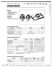 LT022MF datasheet pdf SHARP
