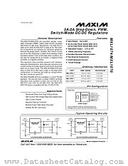 MXL1076ET datasheet pdf MAXIM - Dallas Semiconductor