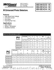 MXP1002PC-IR datasheet pdf Microsemi