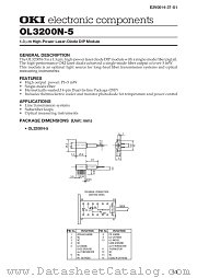 OL3200N-5 datasheet pdf OKI electronic eomponets