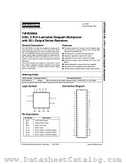 74FR25900SSC datasheet pdf Fairchild Semiconductor