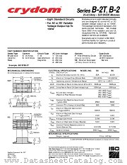 B511-2T datasheet pdf Crydom Co