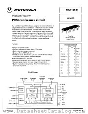 MC145611 datasheet pdf Motorola