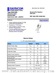 2N4150S datasheet pdf Semicoa Semiconductor