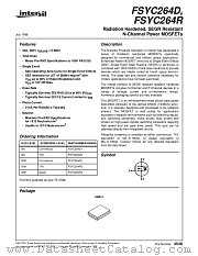 FSYC264R4 datasheet pdf Intersil