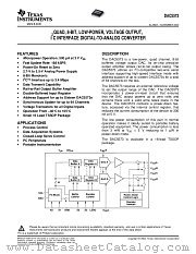 DAC5573IWR datasheet pdf Texas Instruments
