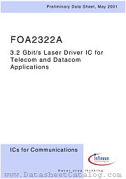 FOA2322A datasheet pdf Infineon