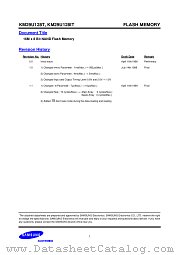 KM29U128IT datasheet pdf Samsung Electronic